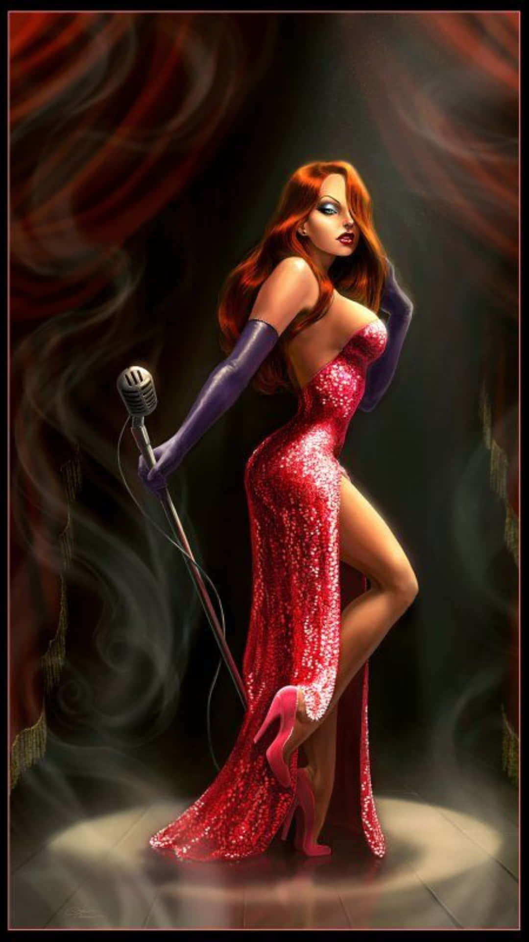 Jessica Rabbit Singing Performance Background