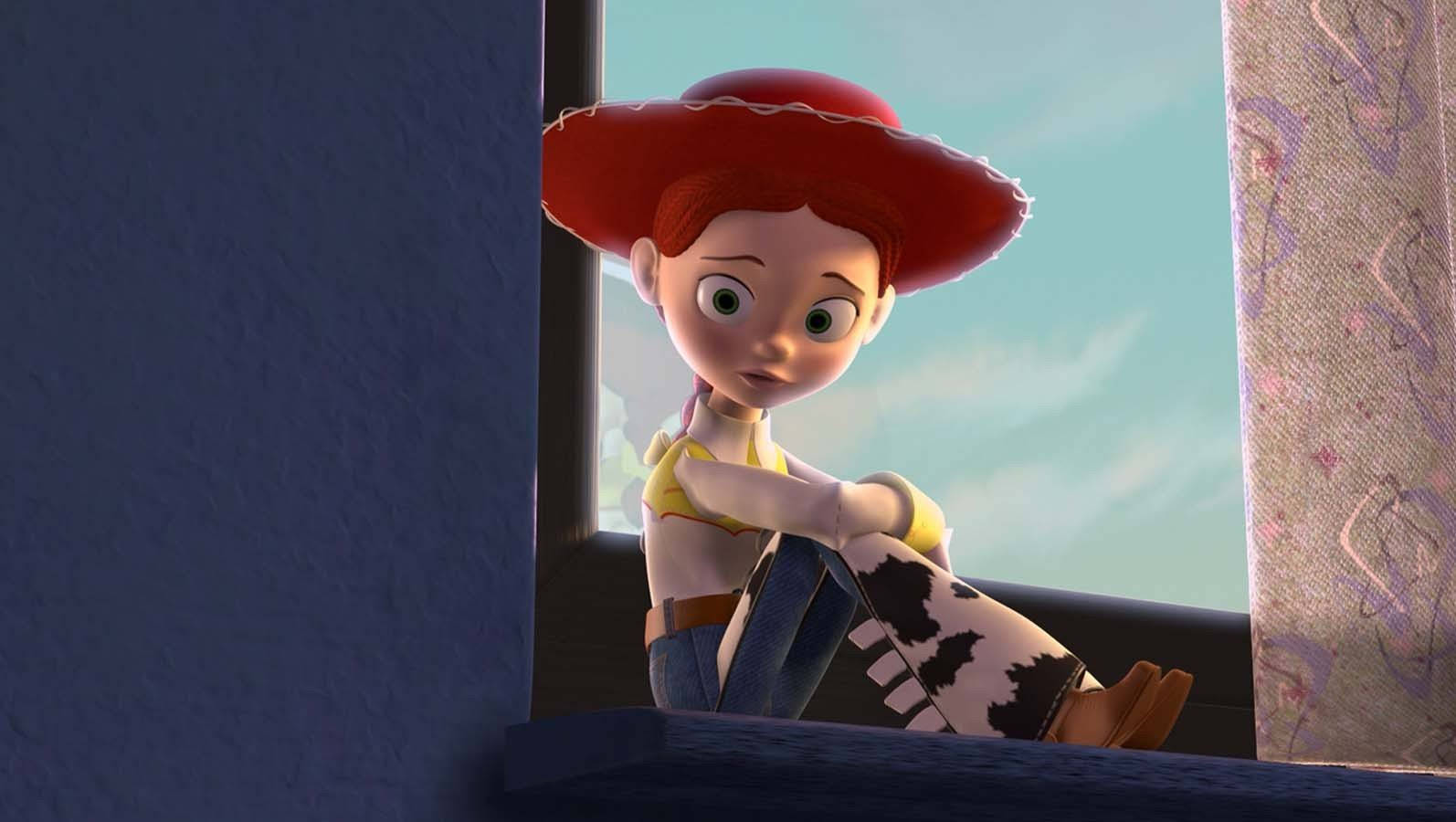 Jessie Toy Story Seated Beside Window