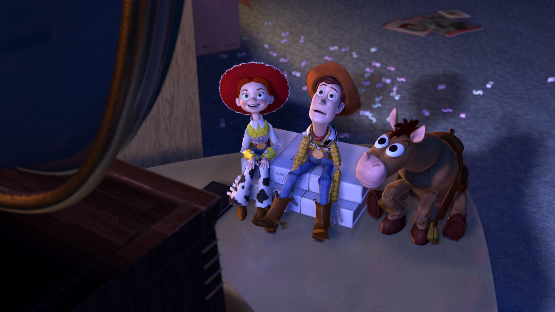 Jessie Woody Bullseye Toy Story 2 Background