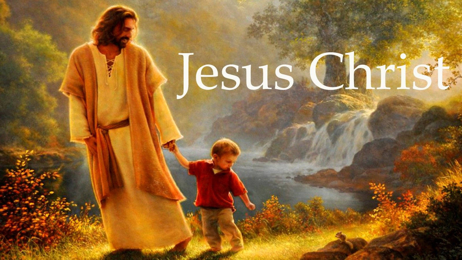 Jesus Christ Guides Child