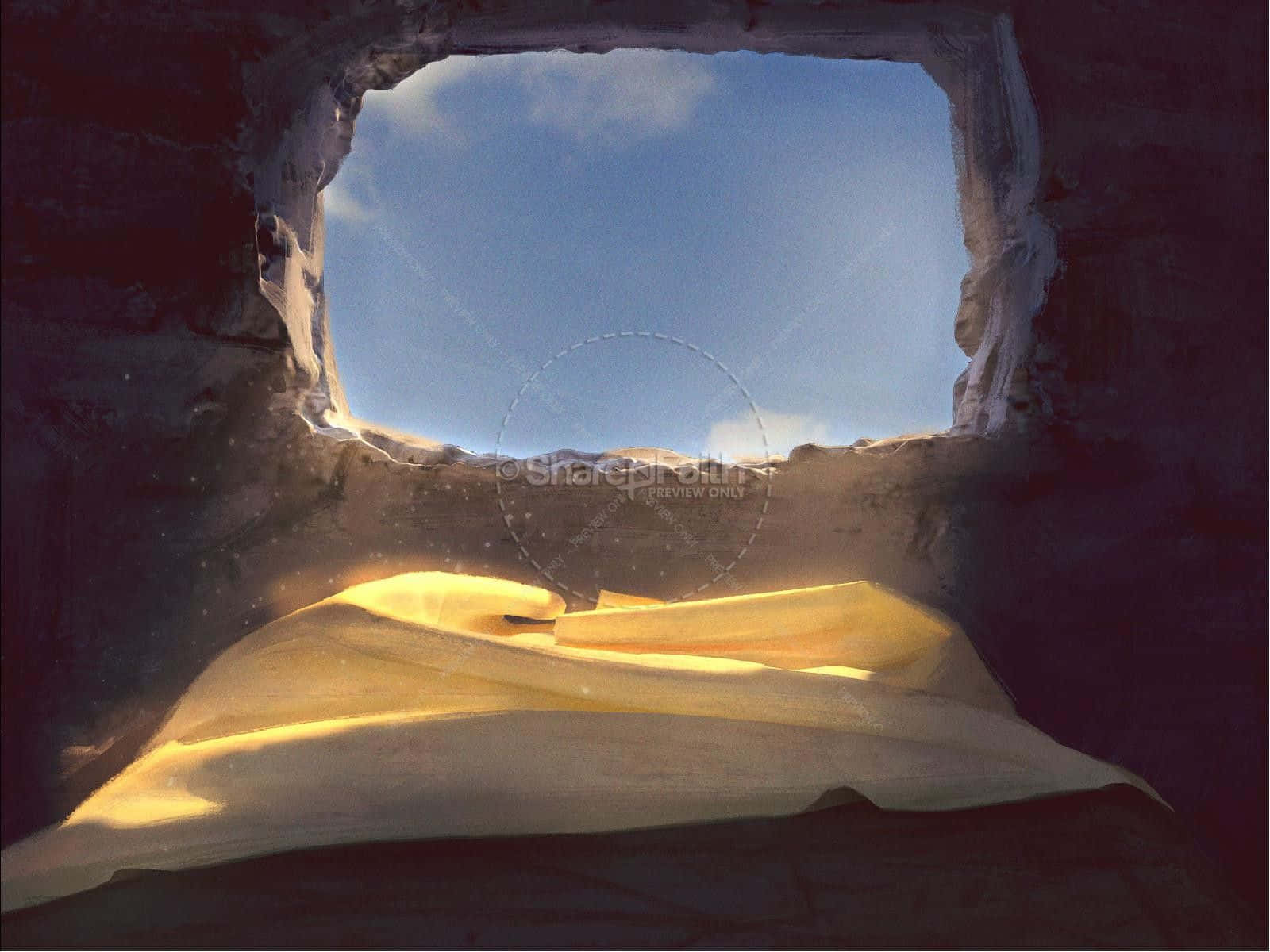 Jesus’ Empty Tomb Background