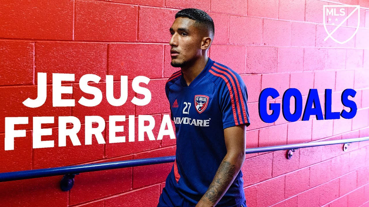 Jesus Ferreira Scoring Goal For Fc Dallas