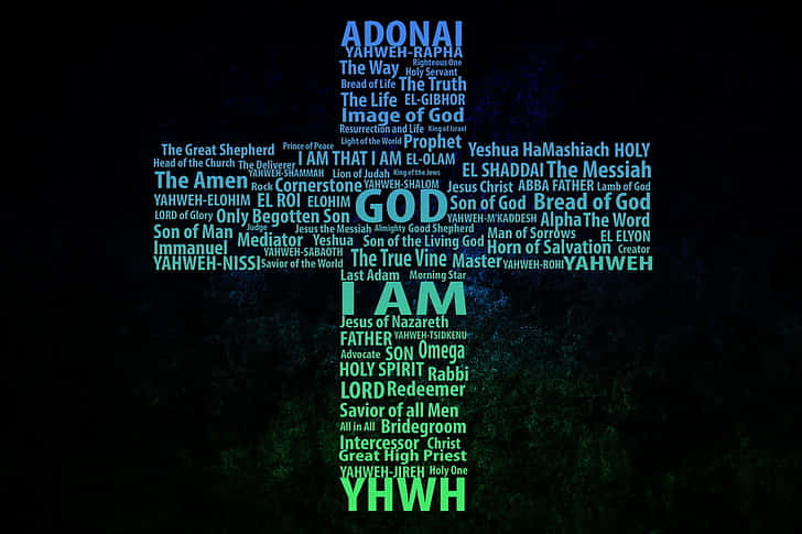Jesus Is The Name That Brings Hope Background