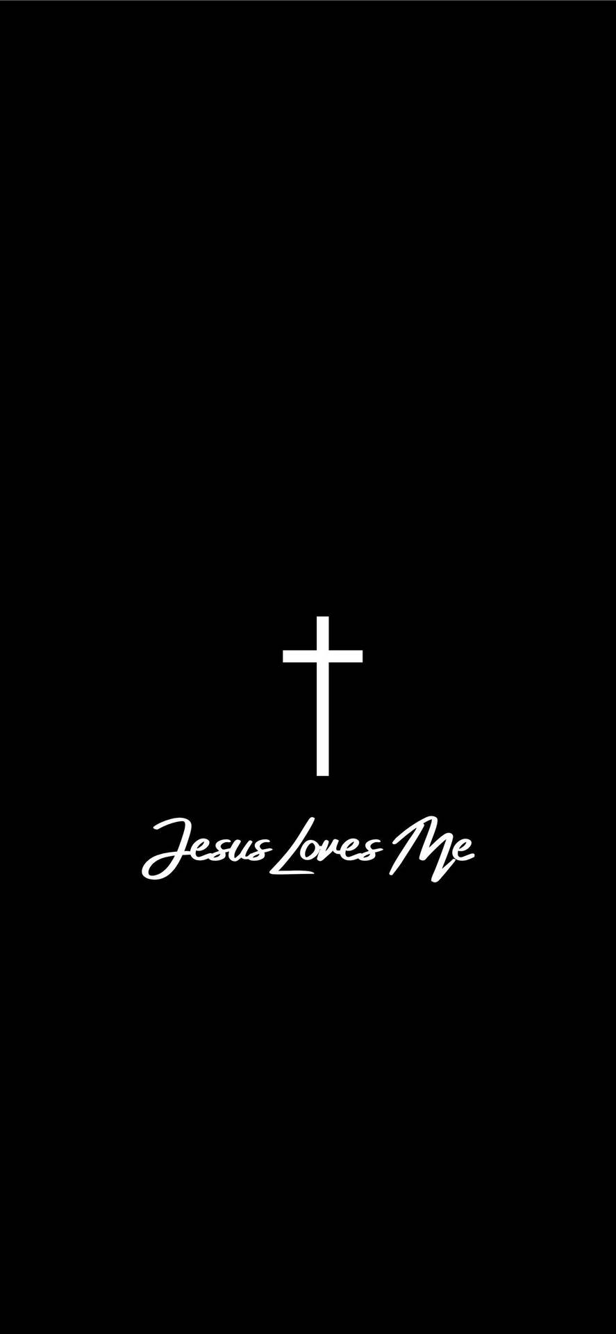 Jesus Loves Me Christian Iphone Background