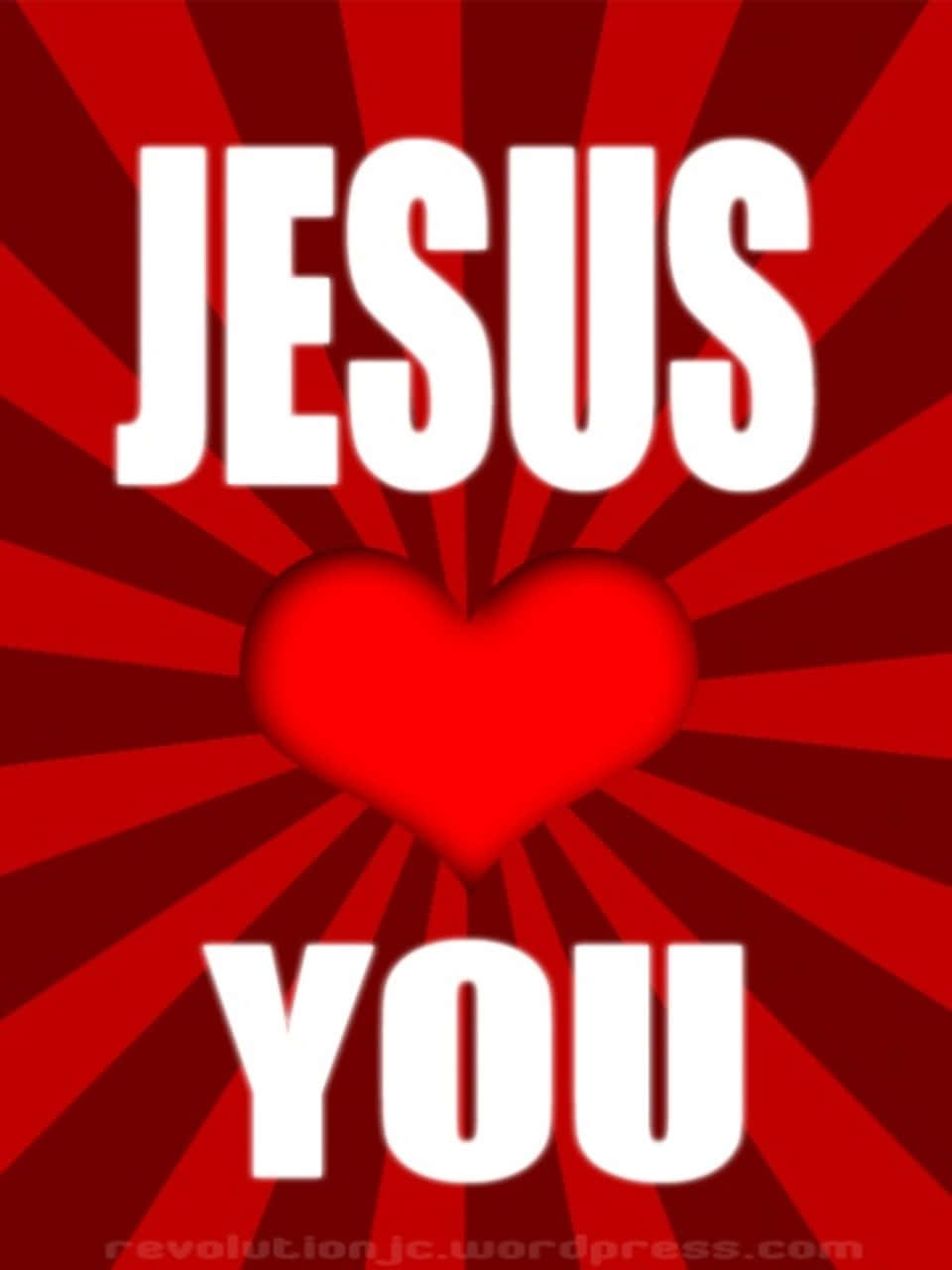 Jesus Loves Us All Background
