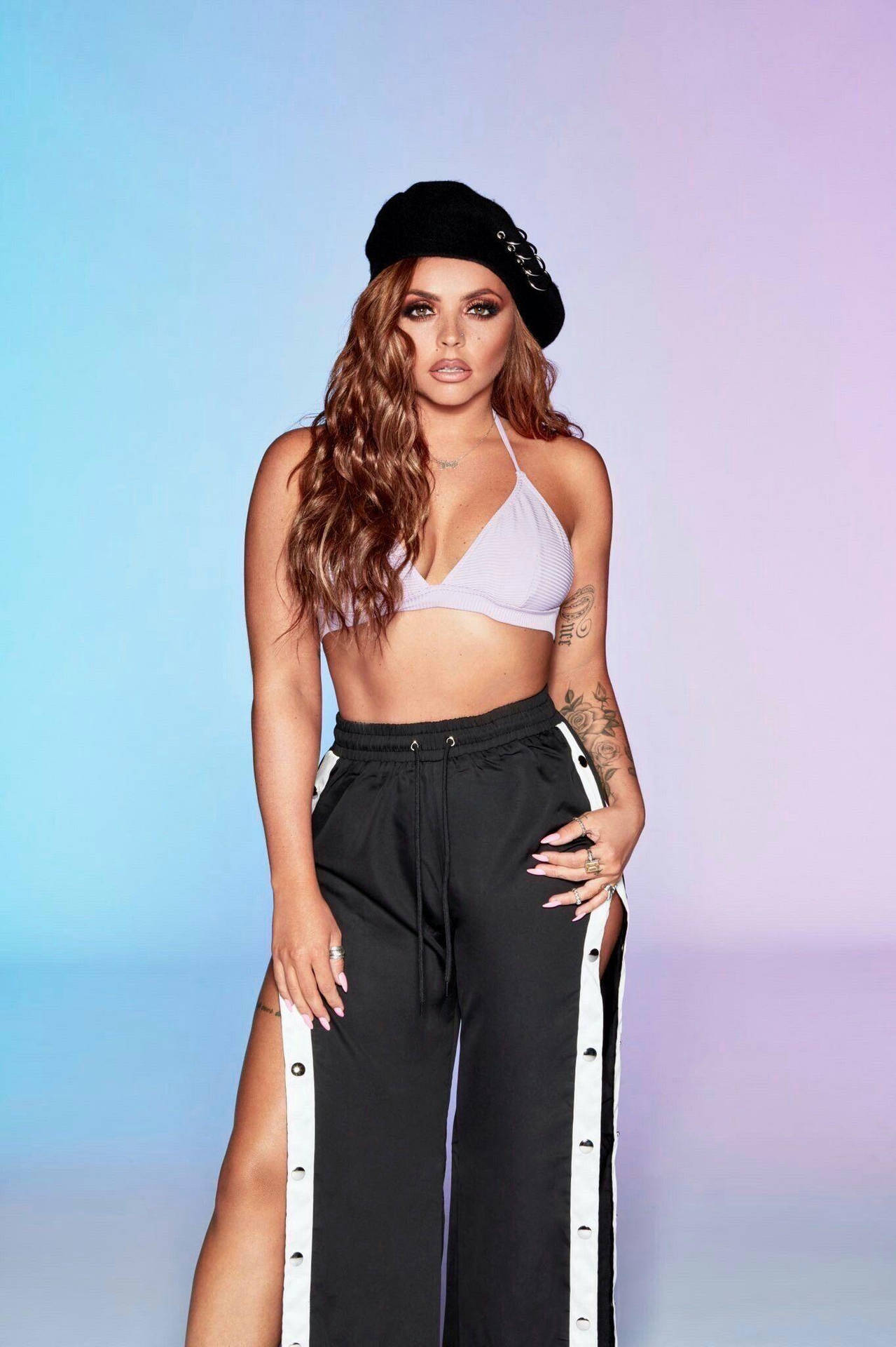 Jesy Nelson Exuding Confidence In Her Solo Career Background
