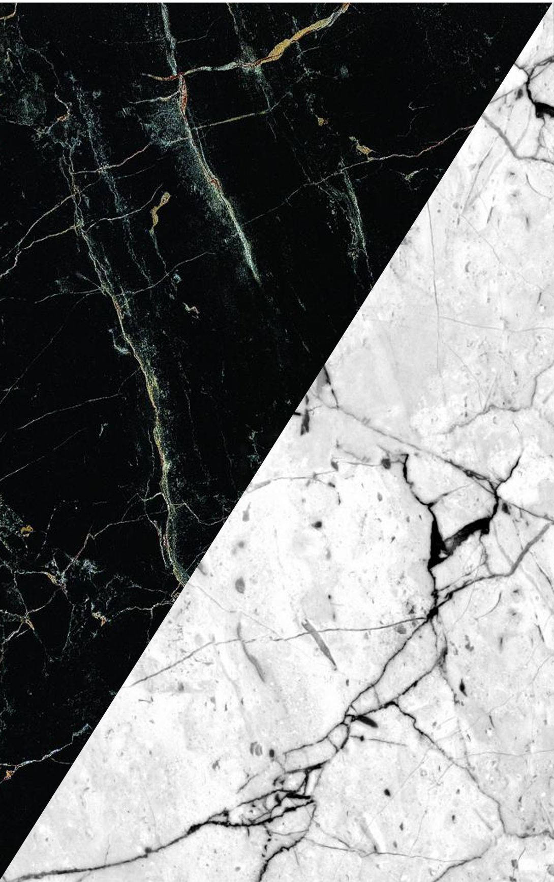 Jet Black Marble With Subtle, Patterned Veins For A Luxurious Look. Background