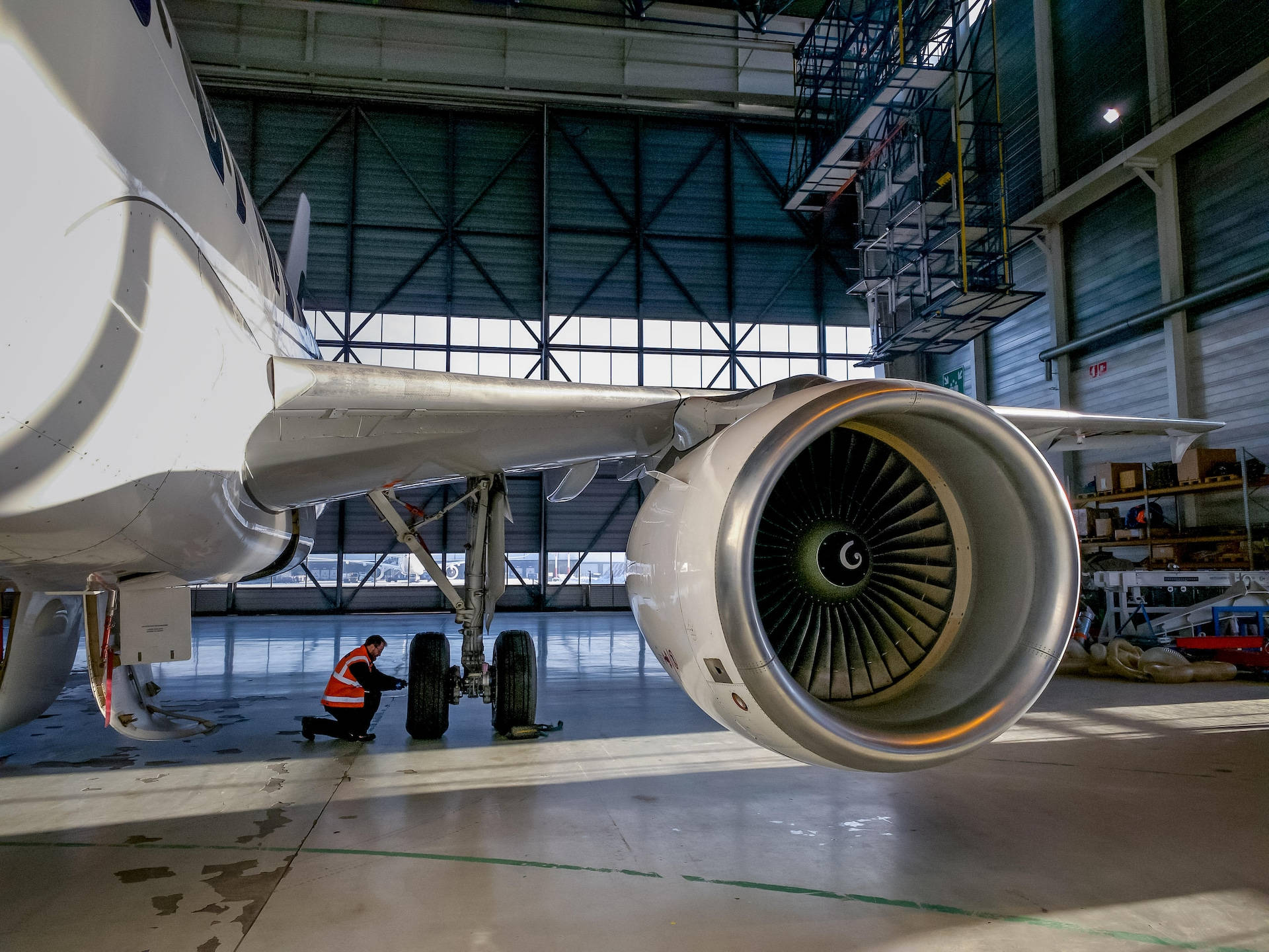 Jet Engine Finnair