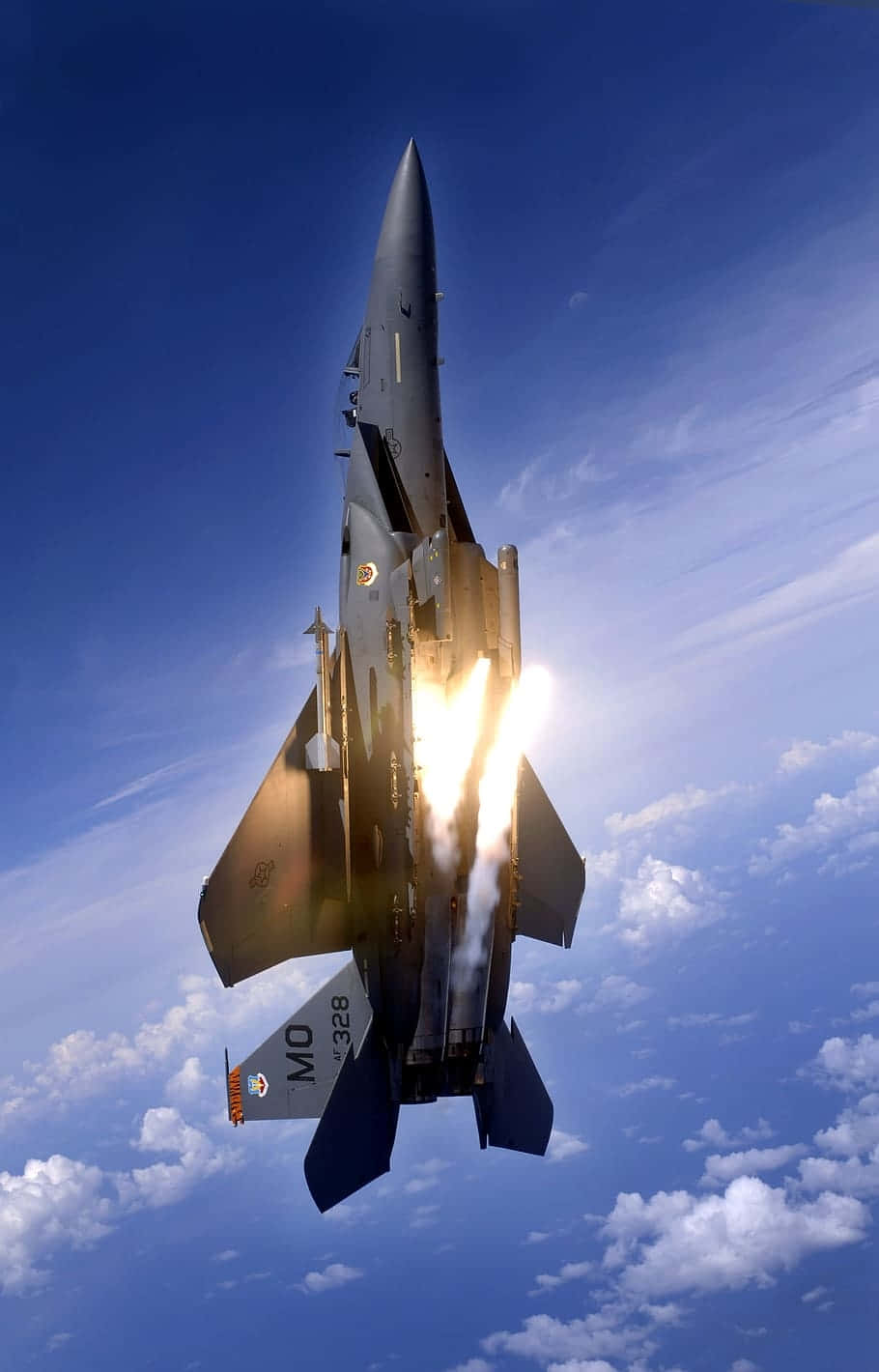 Jet_ Fighter_ Vertical_ Climb Background