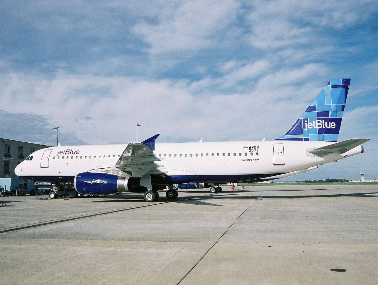 Jetblue Airways Airlines Airplane Parking