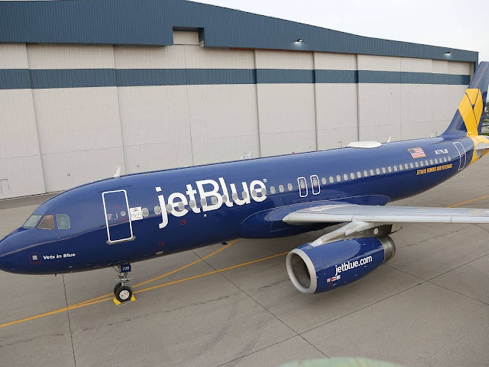 Jetblue Airways Airlines Blue Airplane