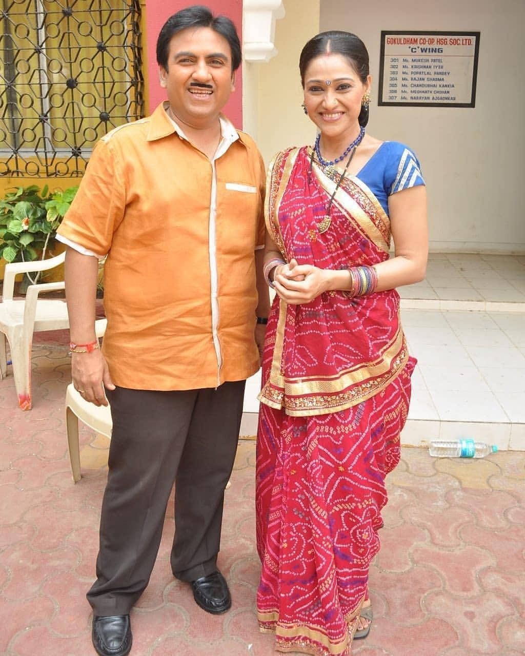 Jethalal And Dayaben - The Iconic Duo Of Indian Television Background