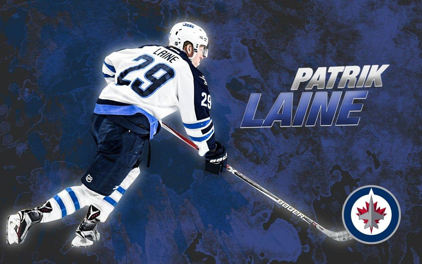 Jets Player Patrik Laine Digital Design Background