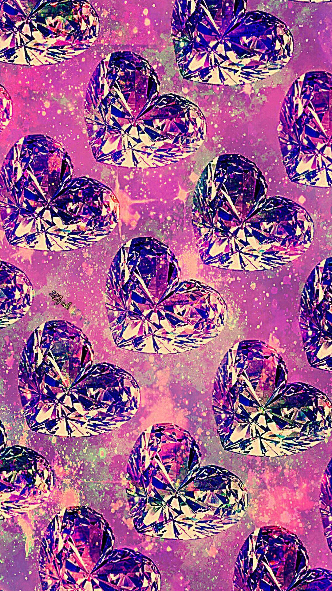 Jewel Hearts Girly Galaxy