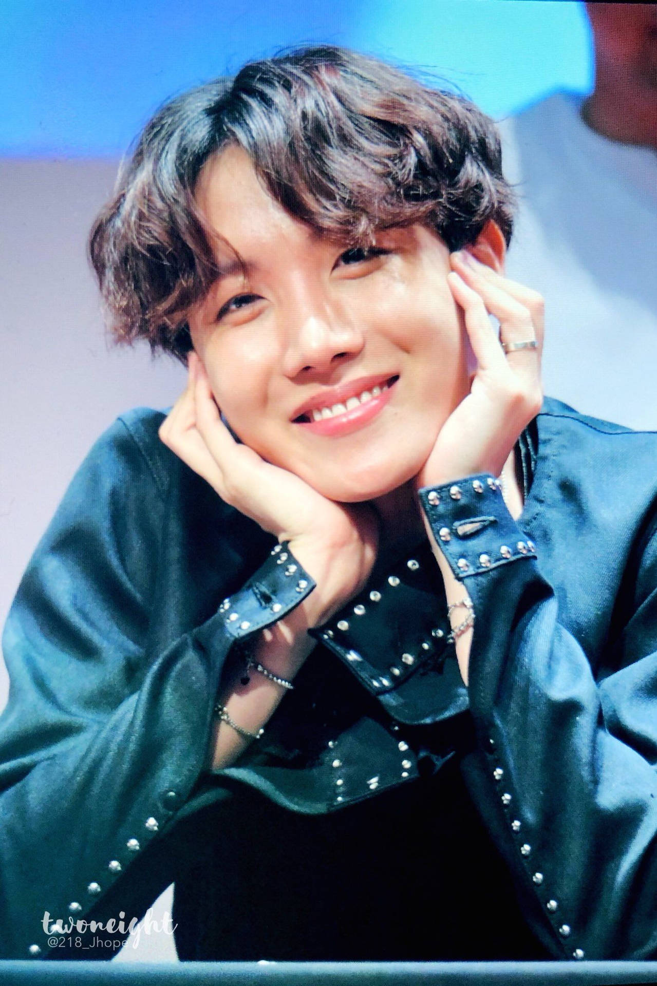 Jhope Cute On Press Conference Background