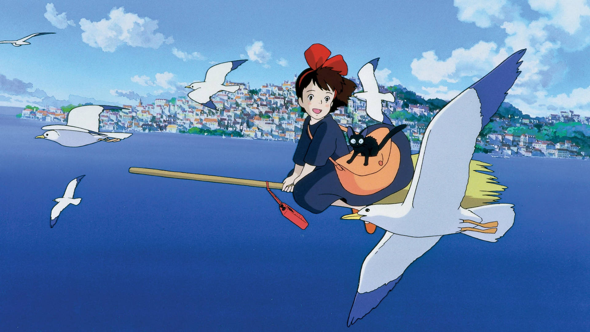 Jiji Freaked Out From Kikis Delivery Service Background