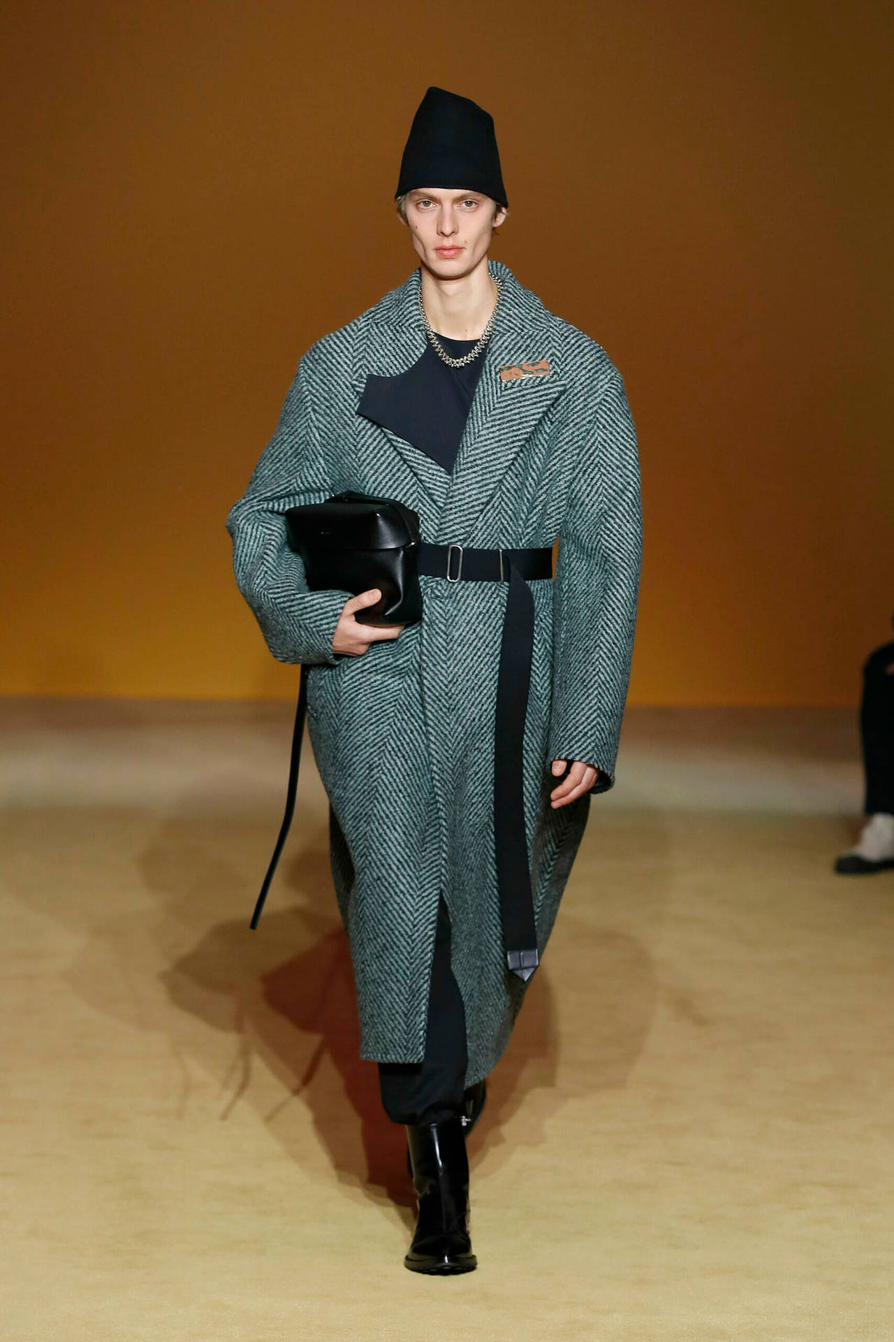 Jil Sander Green Coat