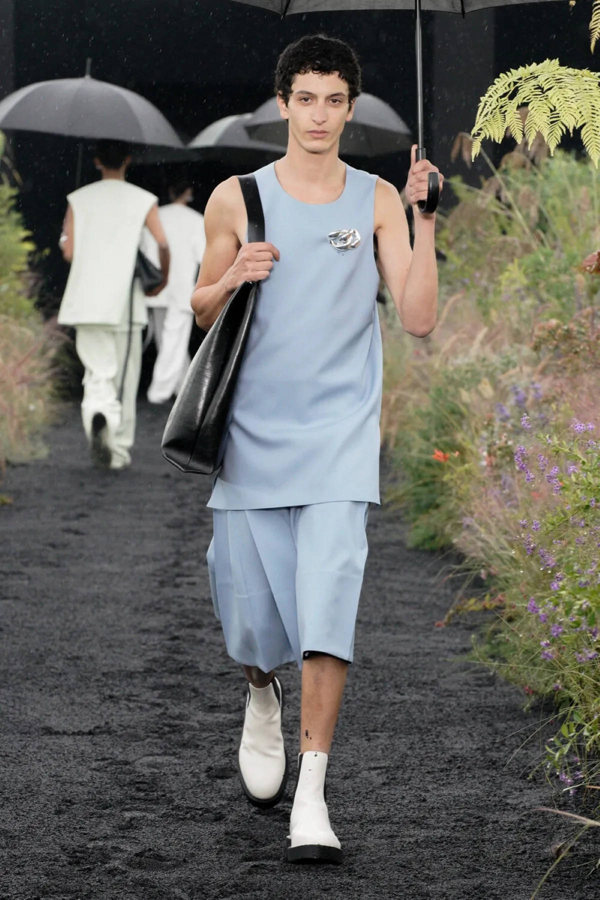 Jil Sander Light Blue Background