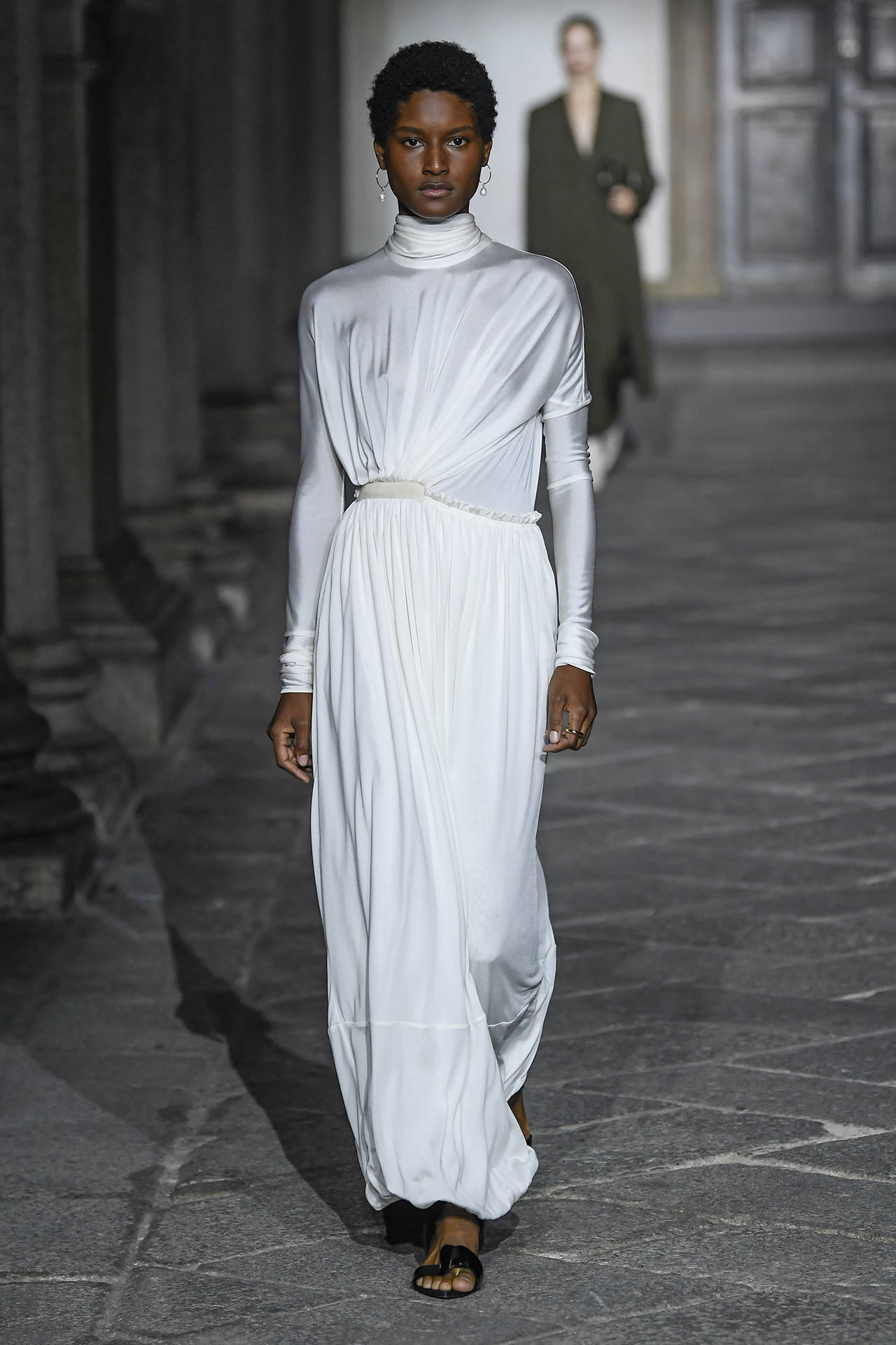 Jil Sander White Turtleneck