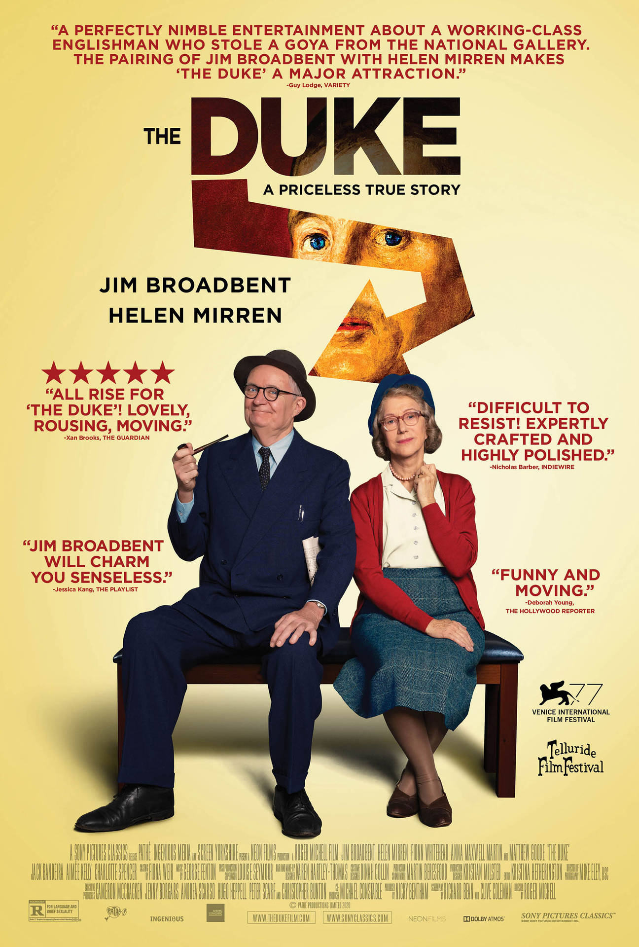 Jim Broadbent The Duke Movie Poster