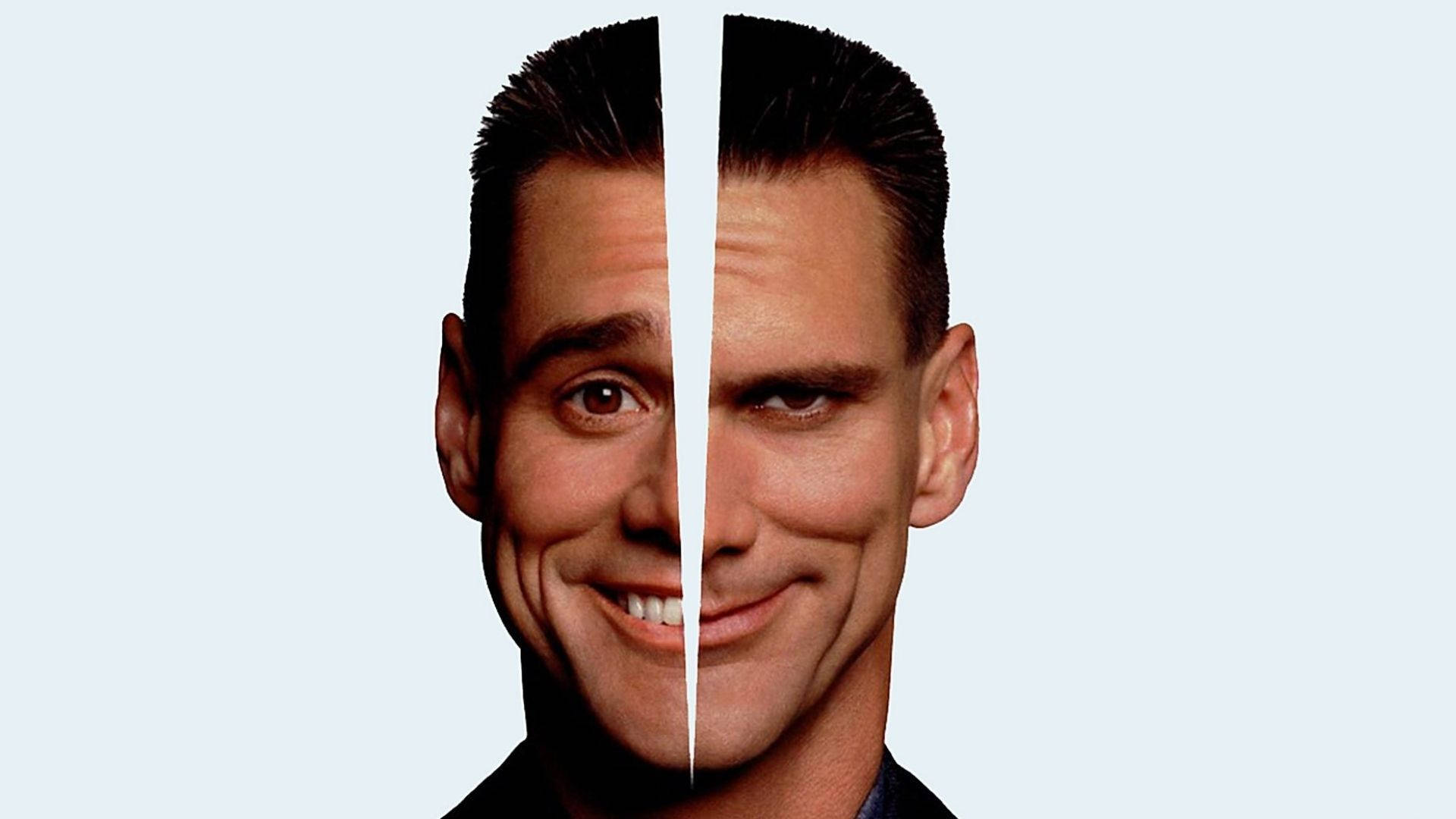 Jim Carrey Two Faces Background