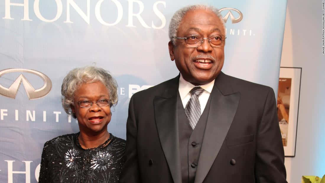 Jim Clyburn With Wife Emily Clyburn
