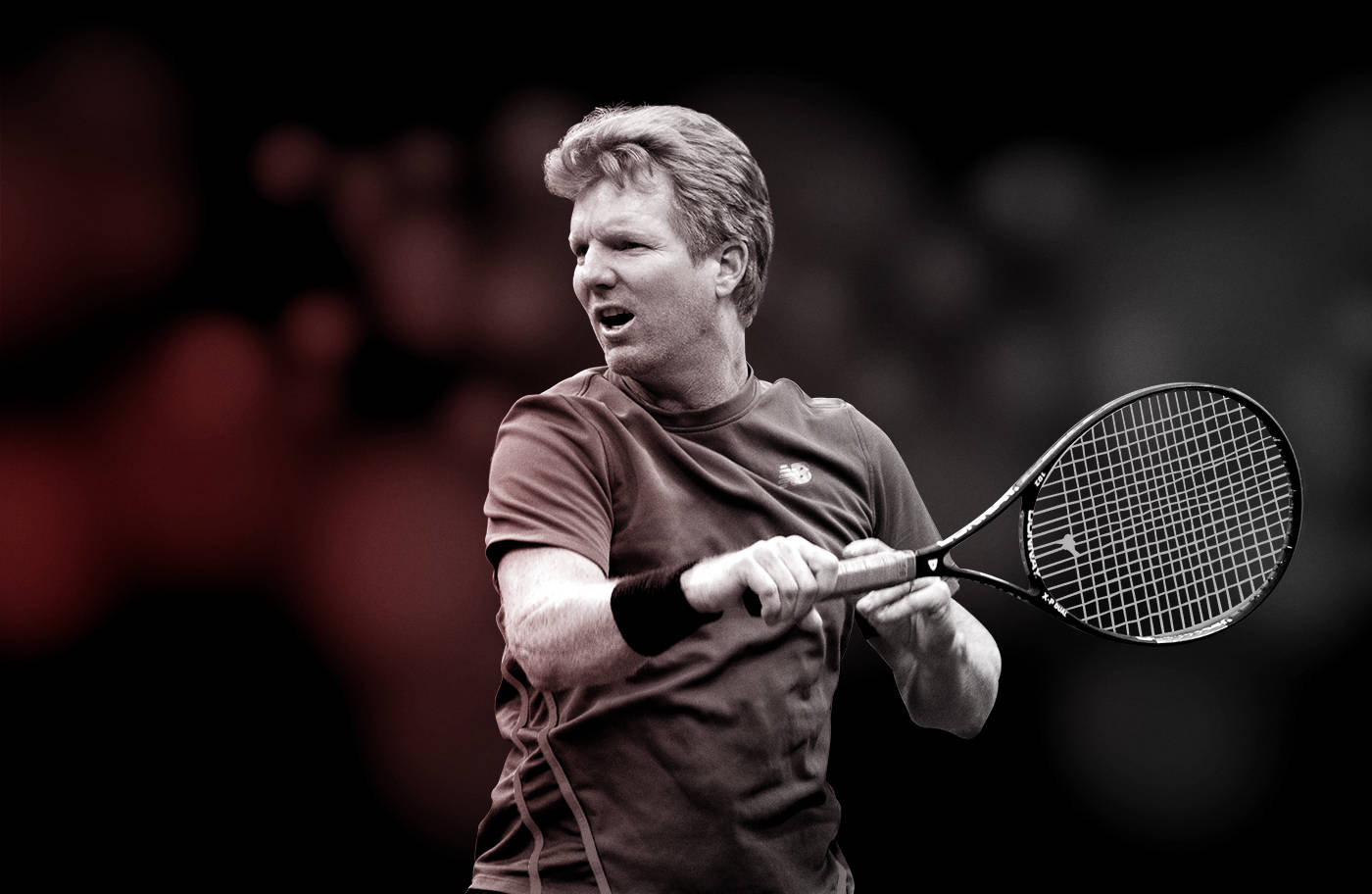 Jim Courier Aesthetic Photoshop Background