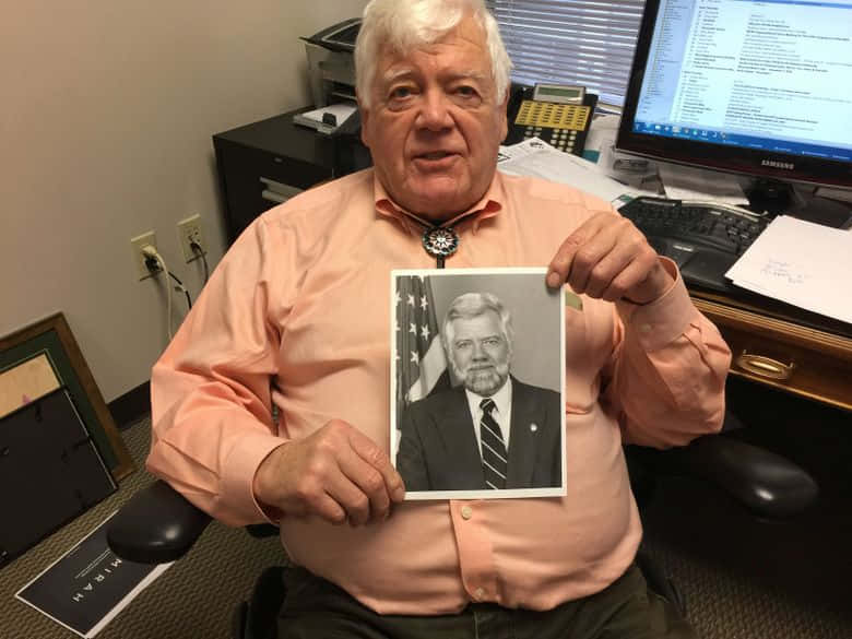 Jim Mcdermott Shows His Photo Background