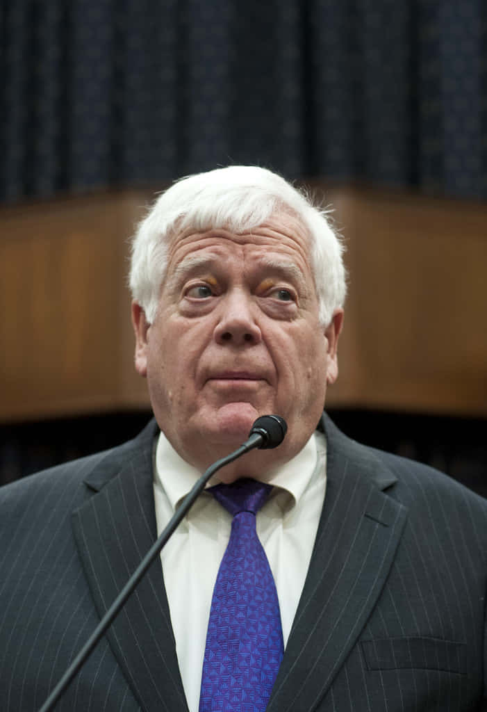 Jim Mcdermott Speaking On Mic