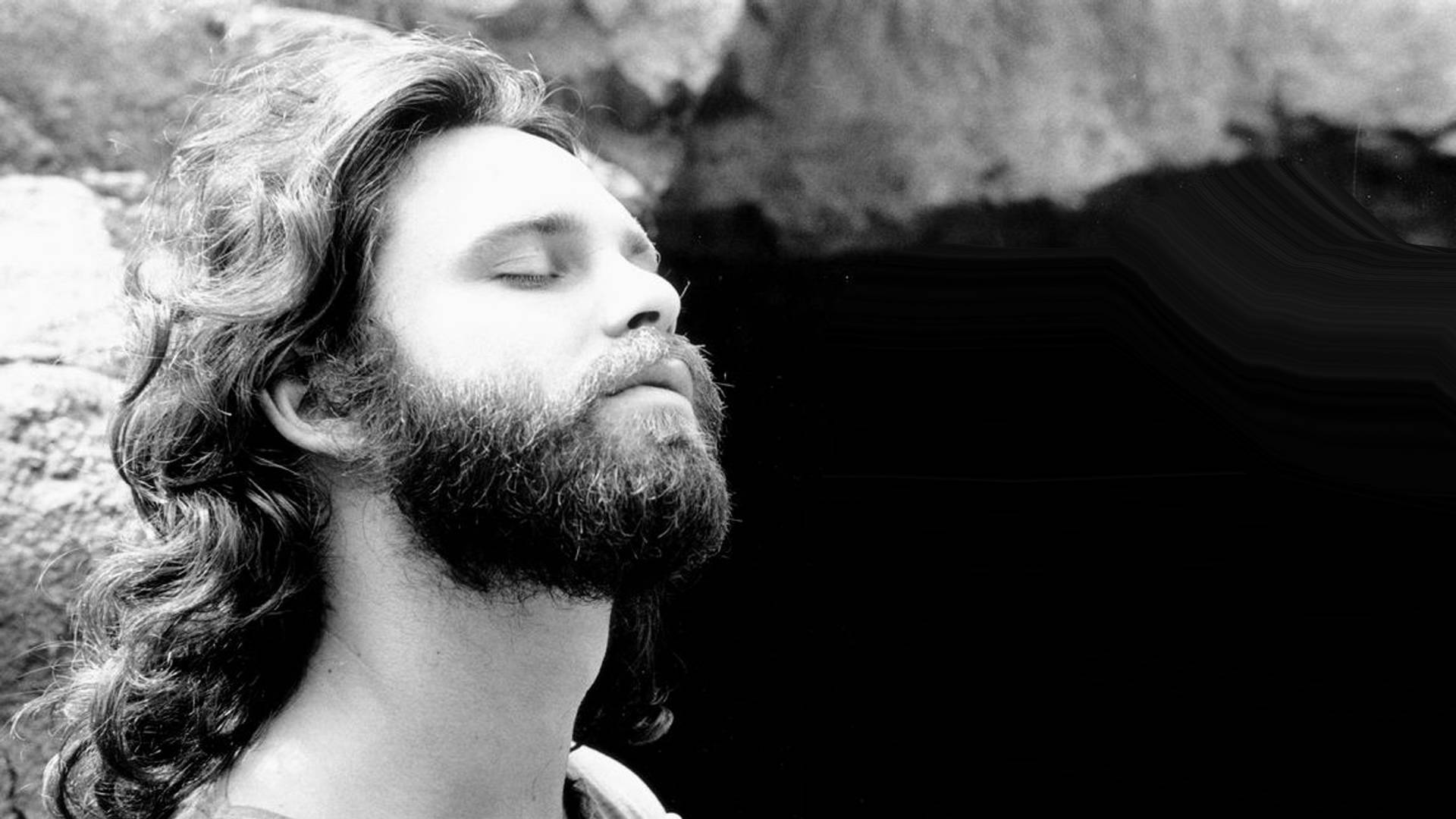 Jim Morrison Eyes Closed Background