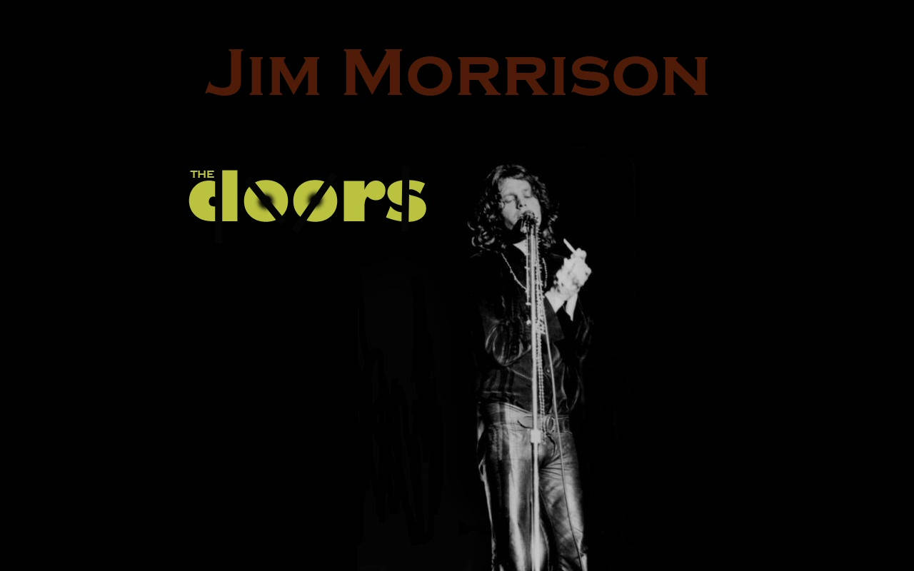 Jim Morrison The Doors Name Background