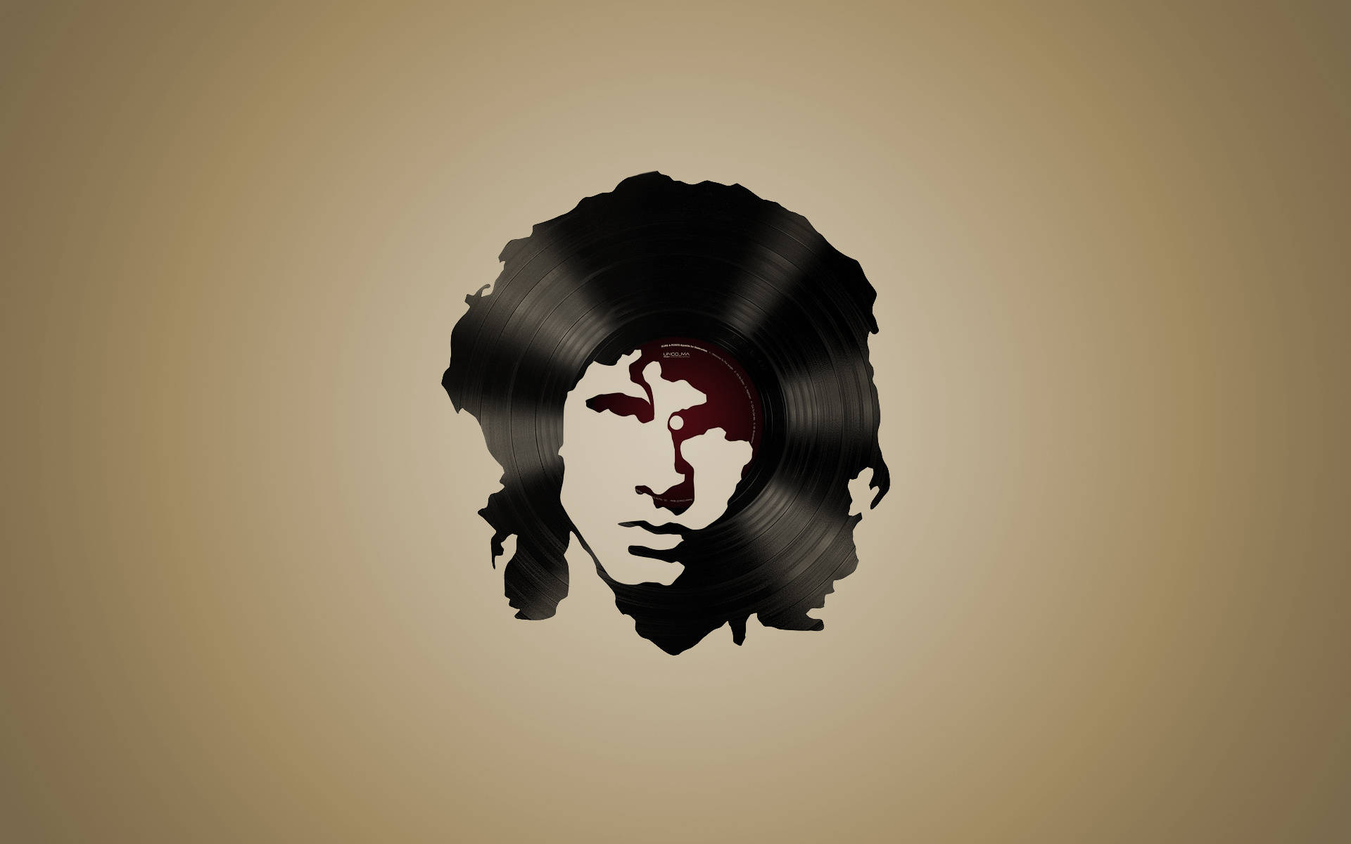 Jim Morrison Vinyl Background