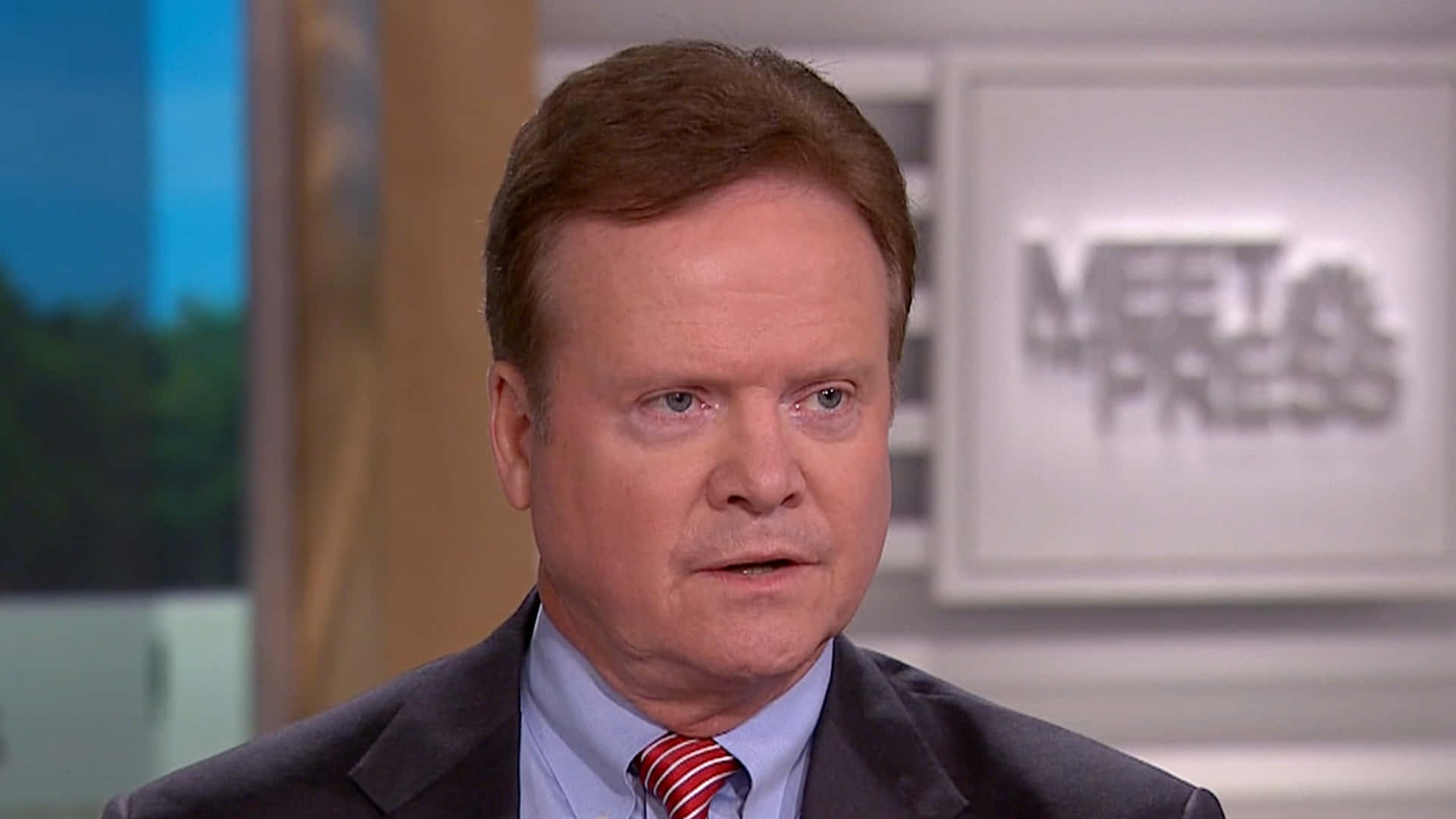 Jim Webb On Meet The Press Background
