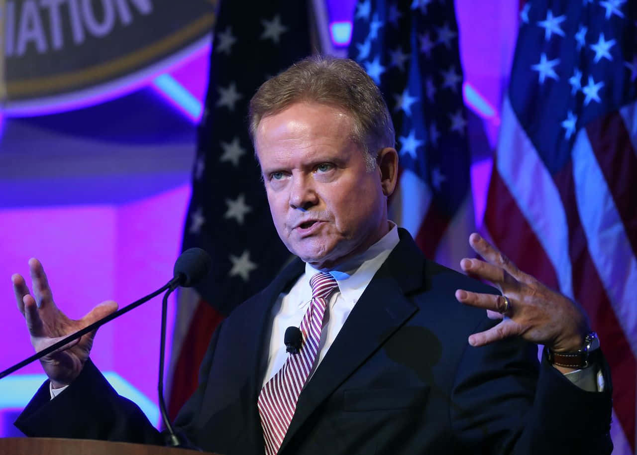 Jim Webb Resolute Speech Background