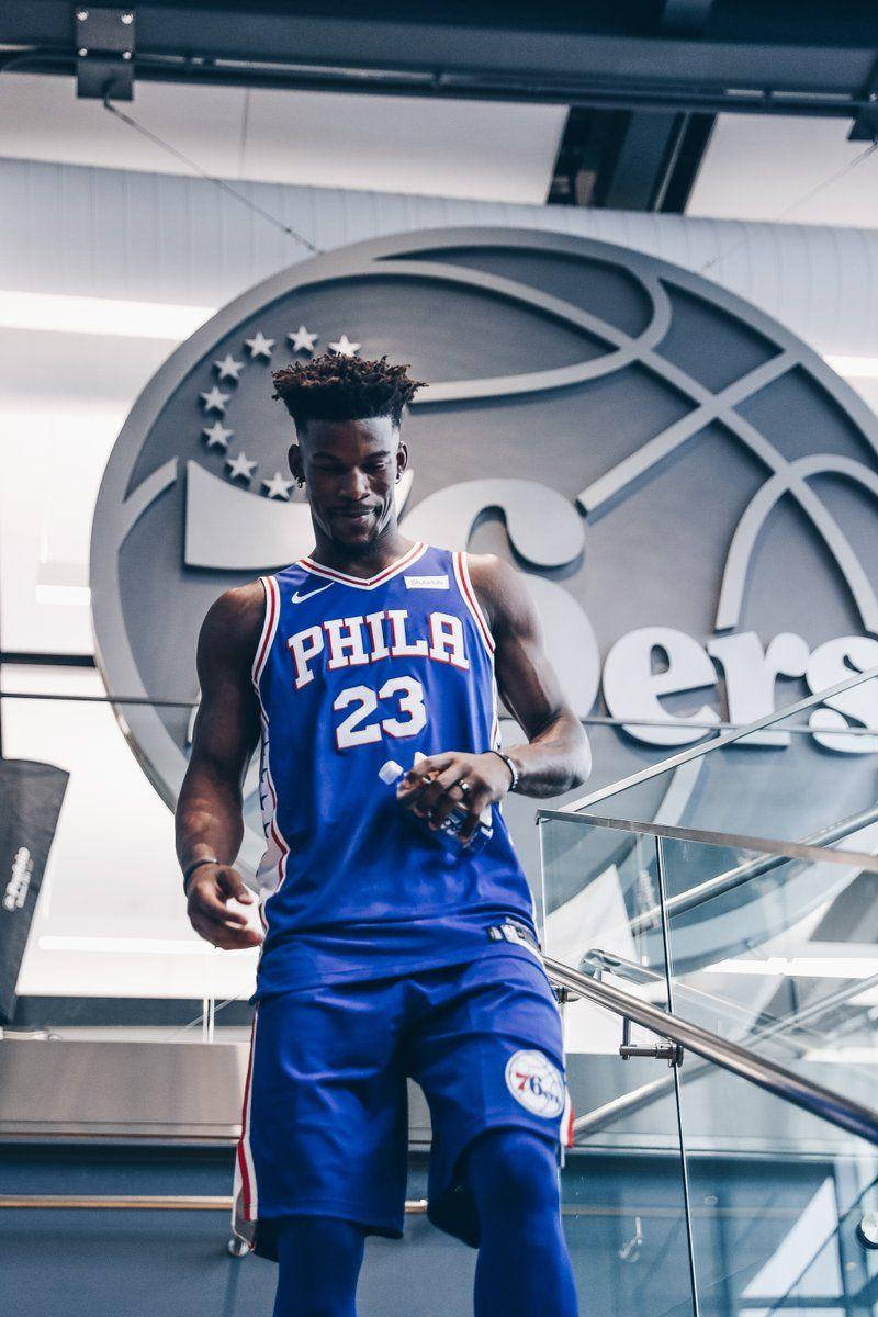 Jimmy Butler For Phila Sixers Background