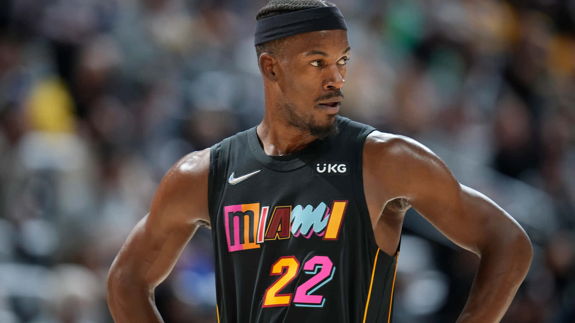 Jimmy Butler Miami Heat Game Focus