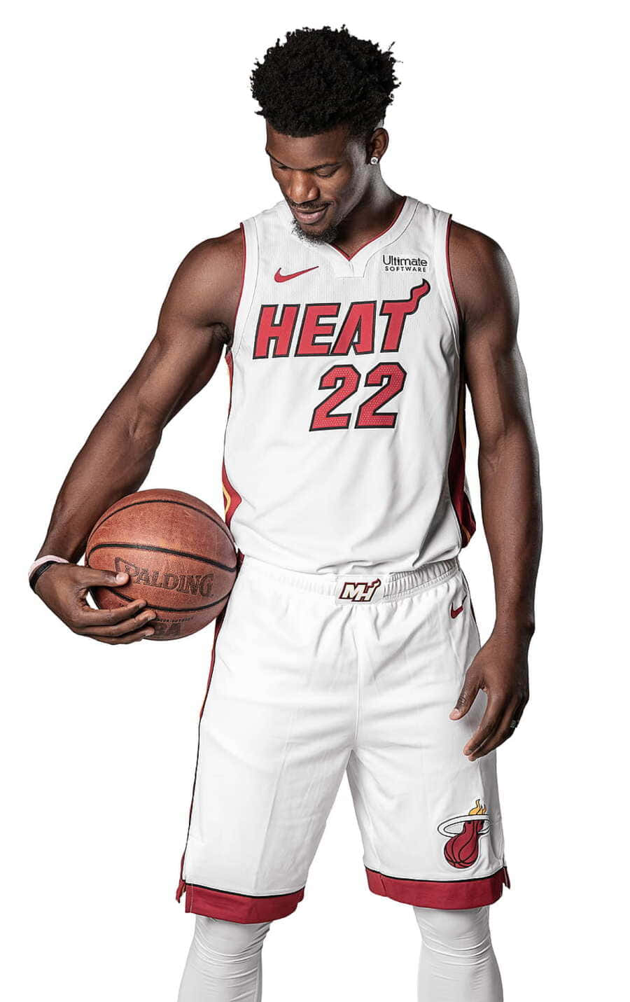 Jimmy Butler Miami Heat Uniform Background