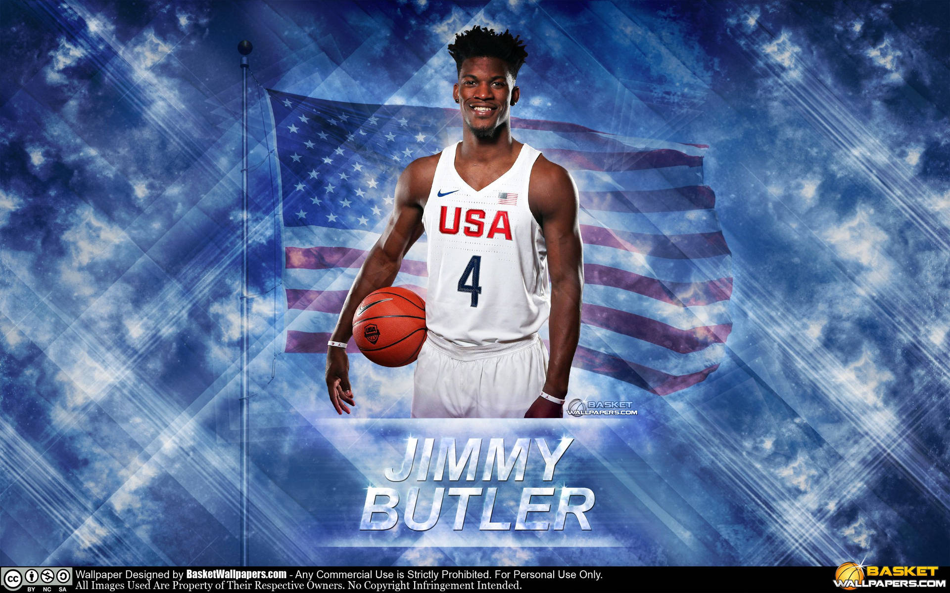 Jimmy Butler Team Usa Jersey Background