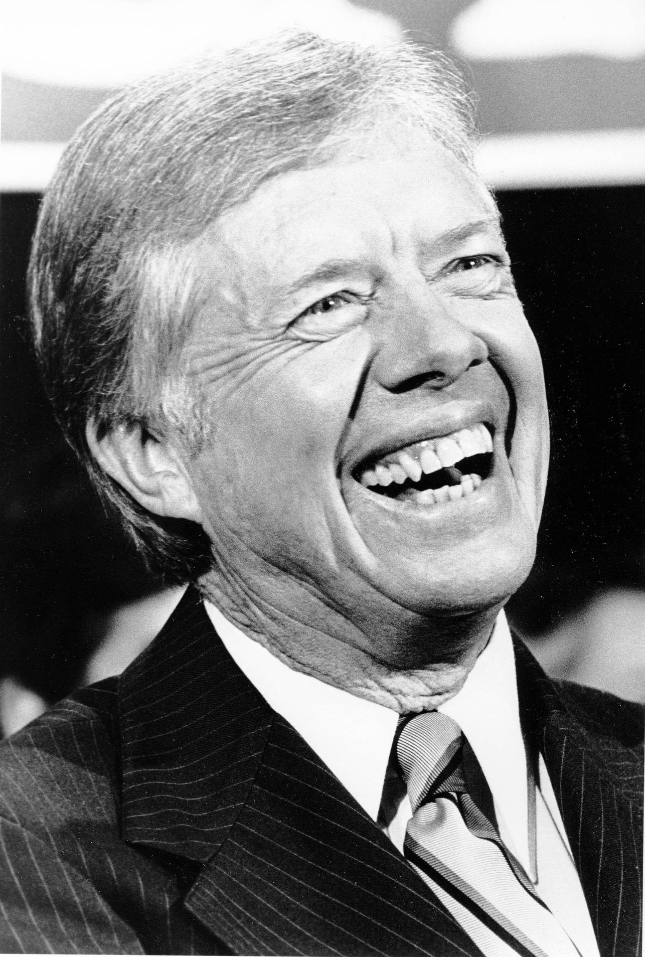 Jimmy Carter With A Big Smile