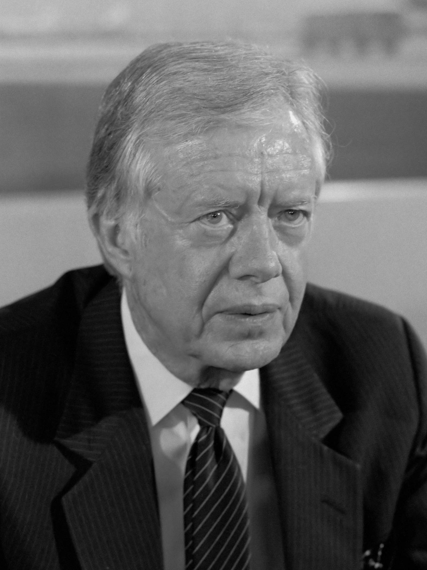 Jimmy Carter With Thick Hair Background