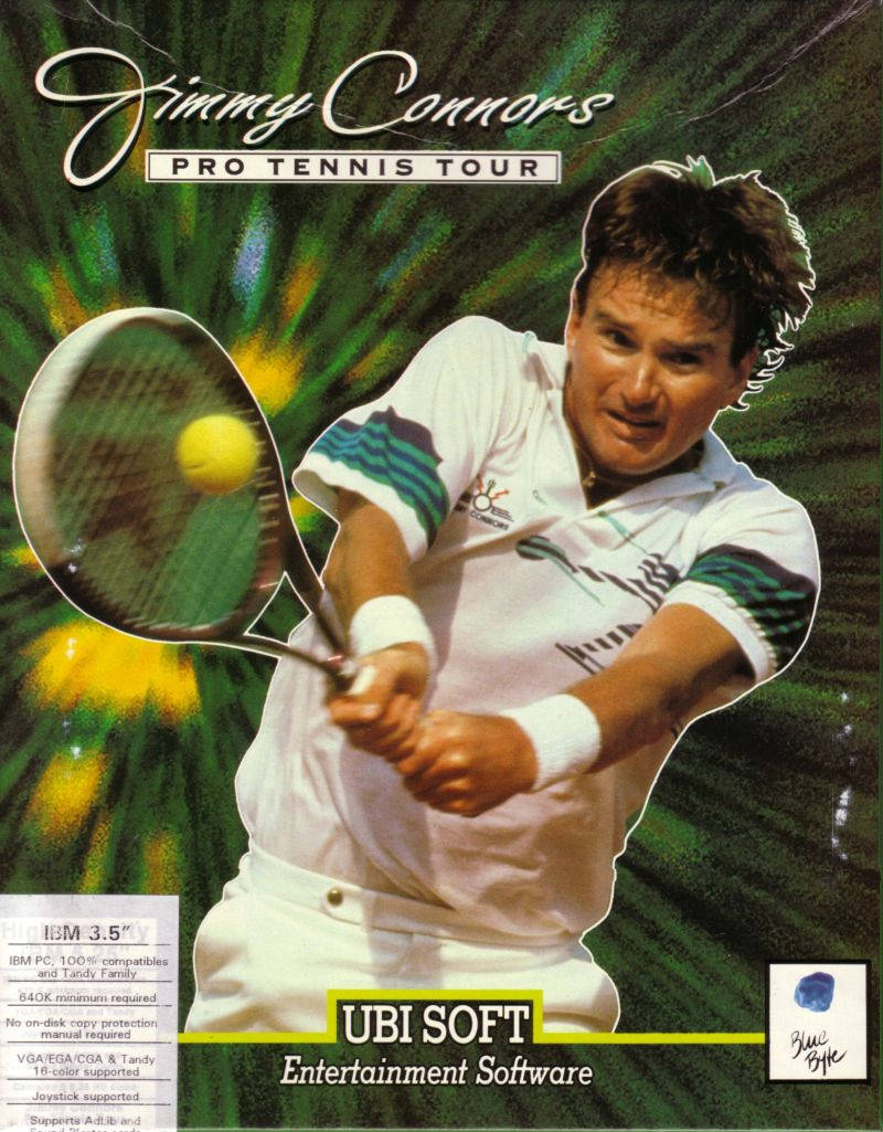 Jimmy Connors Pro Tennis Tour Poster Background