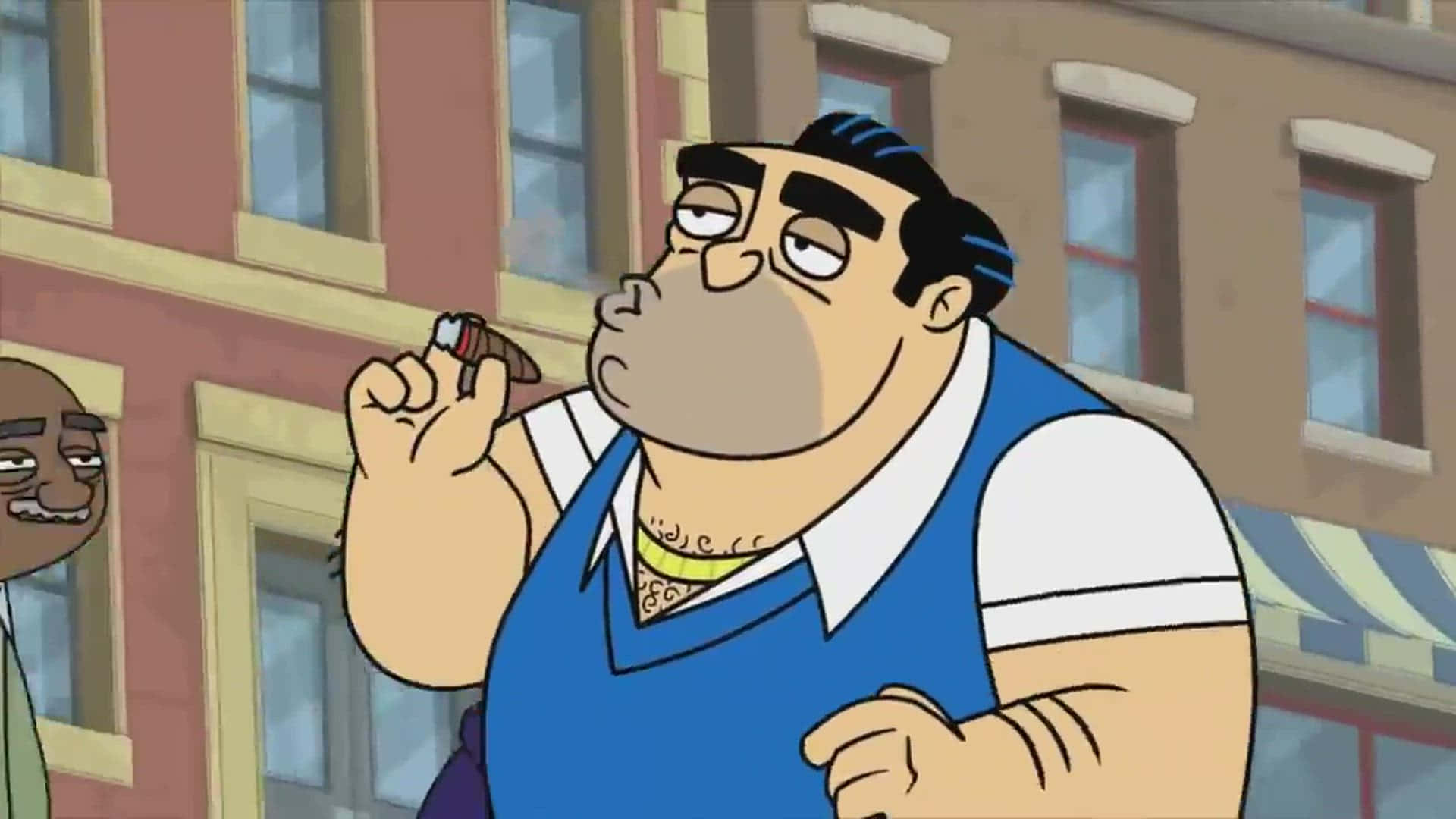 Jimmy Falcone Smoker Fugget About It Background