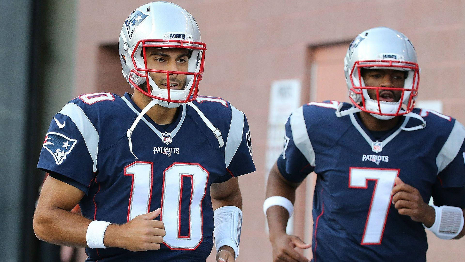 Jimmy Garoppolo And Jacoby Brissett Background