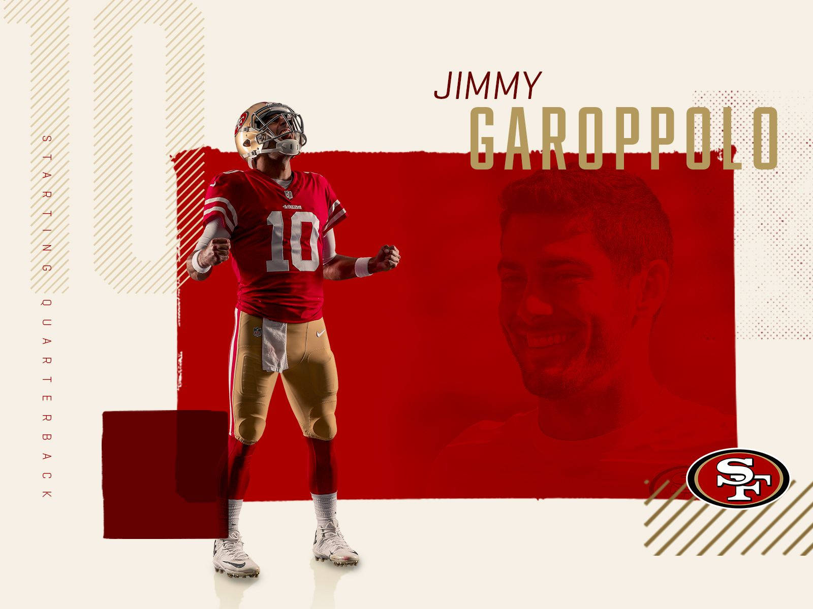 Jimmy Garoppolo Of 49ers Background