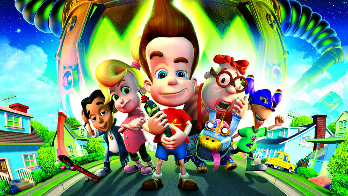 Jimmy Neutron Boy Genius Protagonists Background
