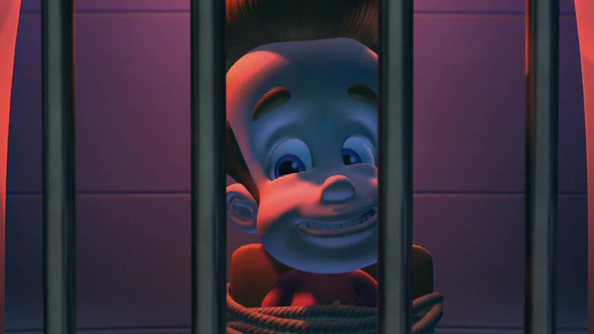 Jimmy Neutron Boy Genius Tied Up Background