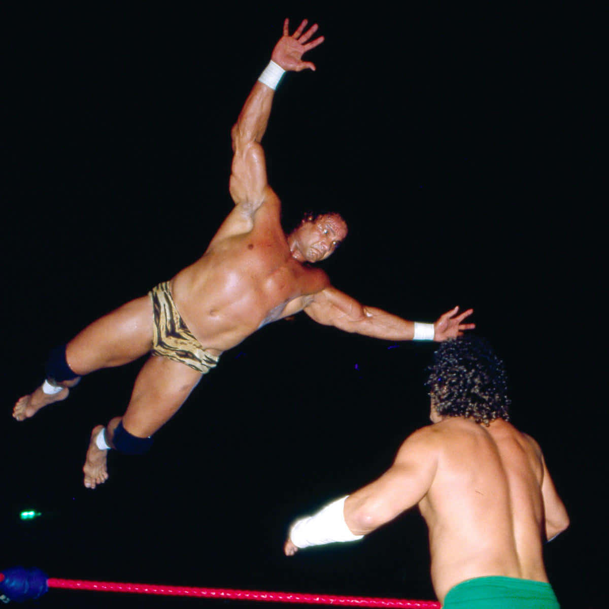 Jimmy Snuka Batman Jump Background