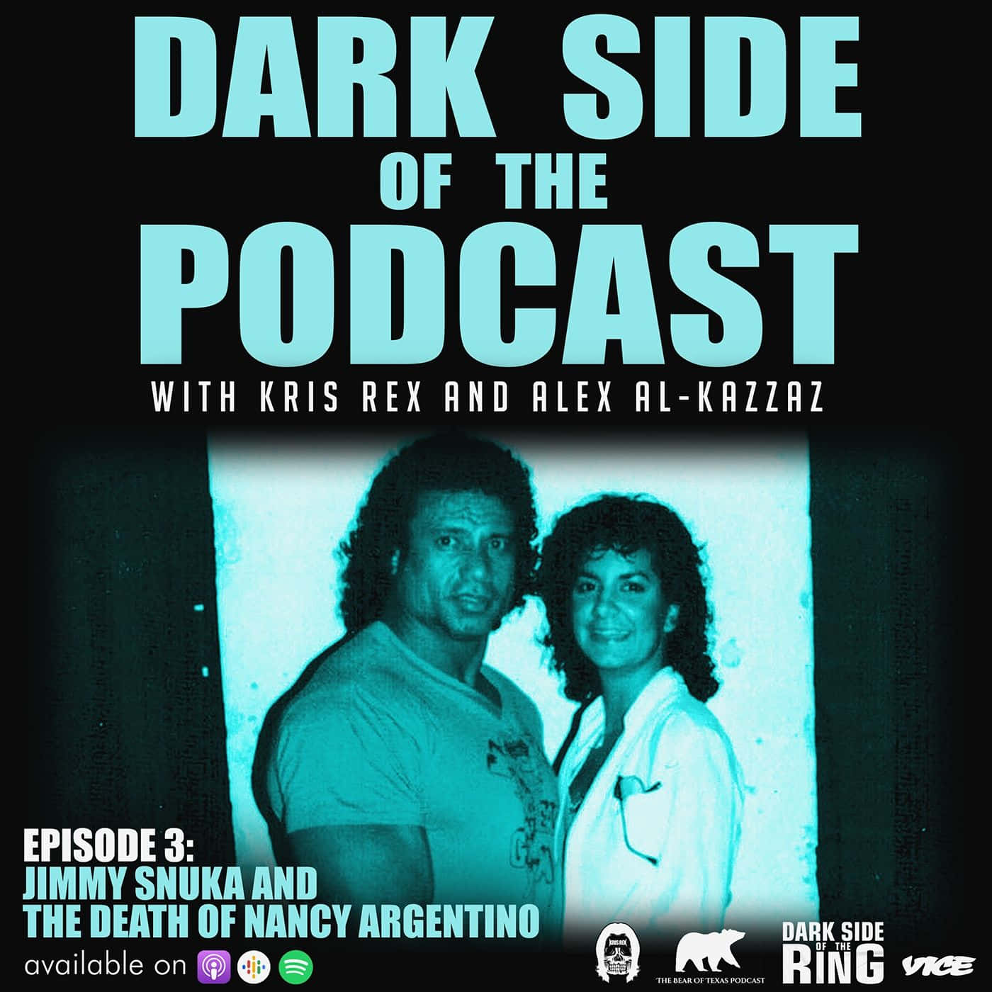Jimmy Snuka Dark Side Podcast Background