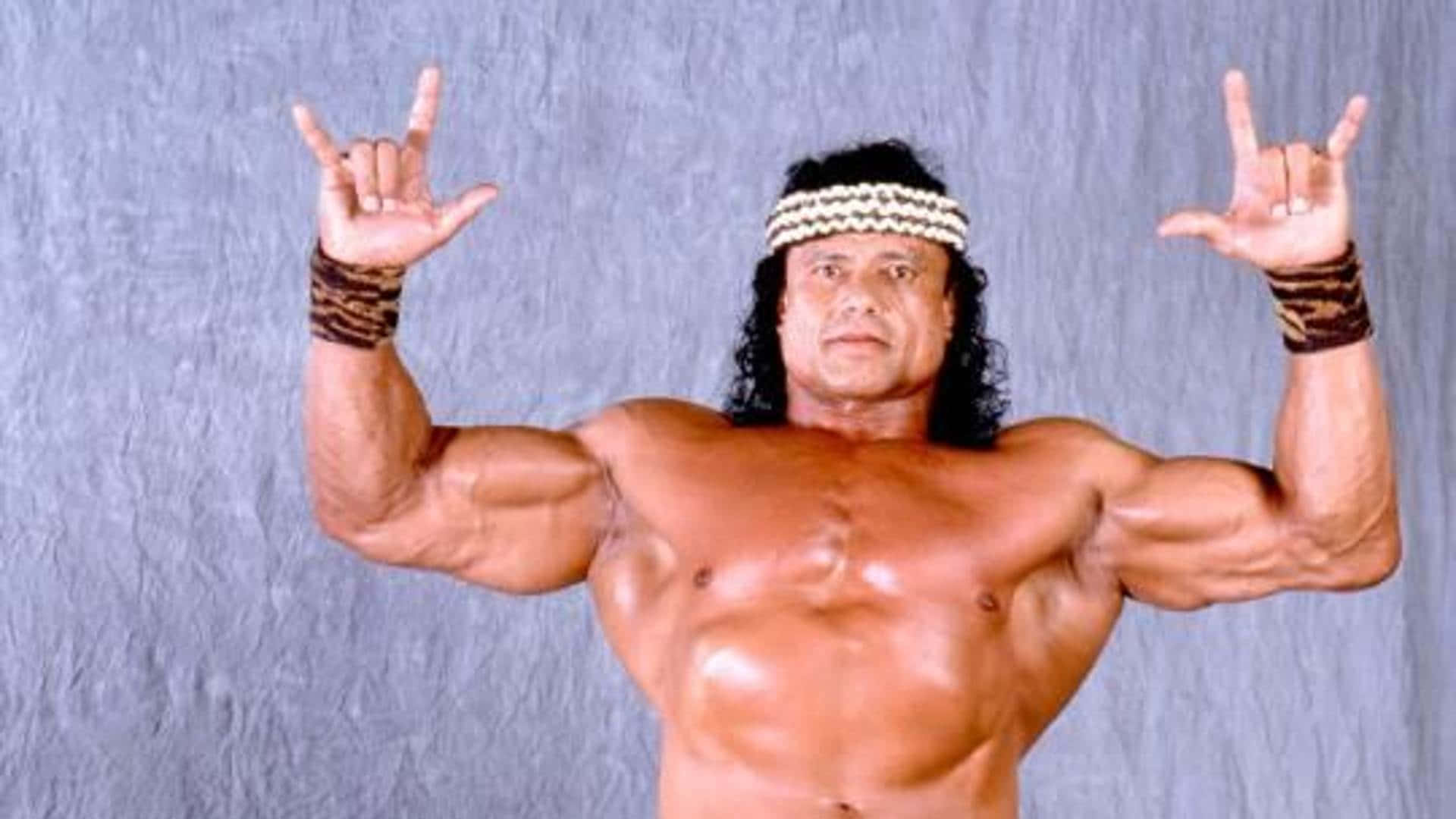 Jimmy Snuka Rock N Roll Background