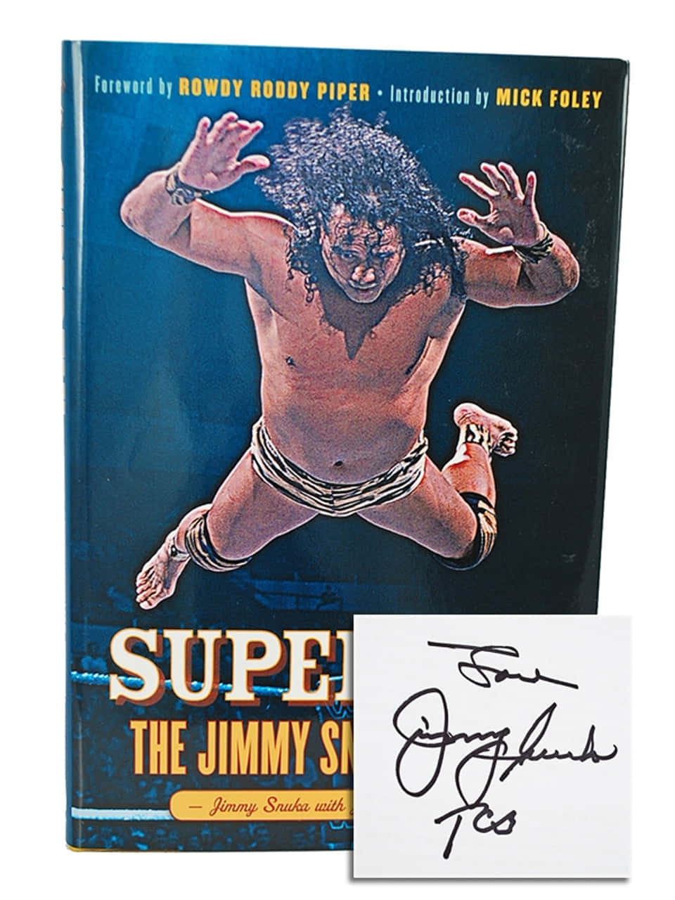Jimmy Snuka Superfly Signature Background